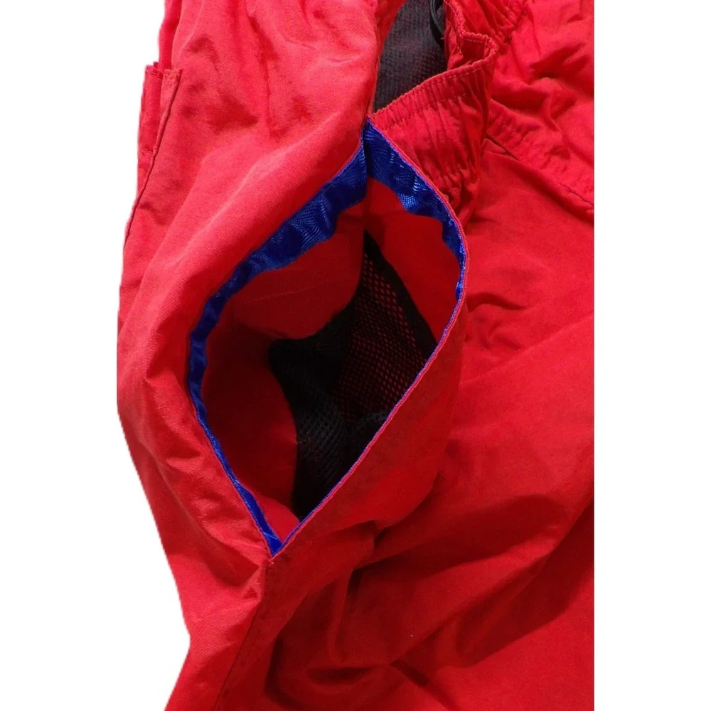 VTG Polo Sport Ralph Lauren Swim Trunks Shorts Nylon Men XL Red Black 90s Board